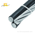 Cable de aluminio de la línea de aislamiento sobre el espaciador